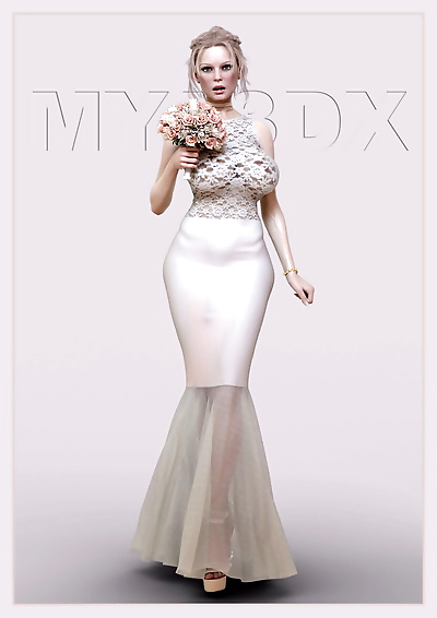 mya3dx – HOCHZEIT Kleid setzt